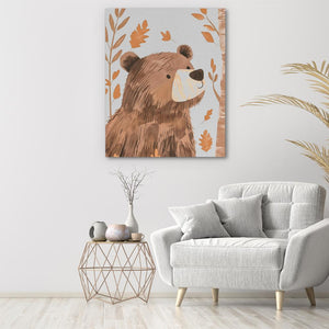 Curious Bear - Luxury Wall Art