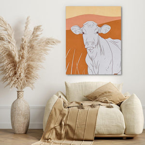 Curious Cow - Luxury Wall Art