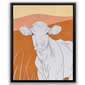 Curious Cow - Luxury Wall Art