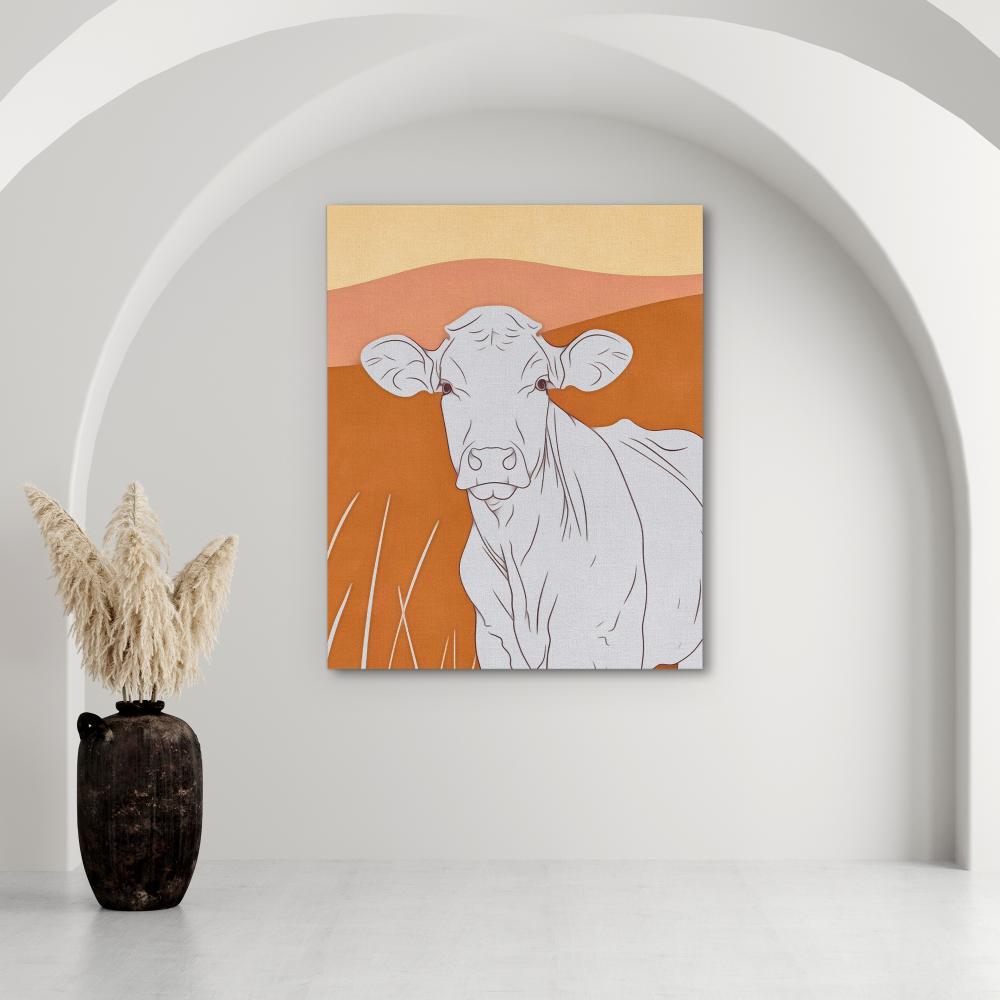 Curious Cow - Luxury Wall Art