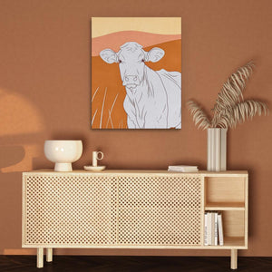 Curious Cow - Luxury Wall Art