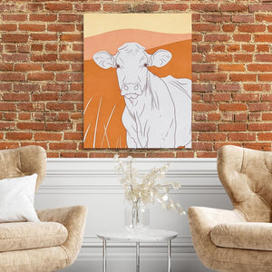 Curious Cow - Luxury Wall Art