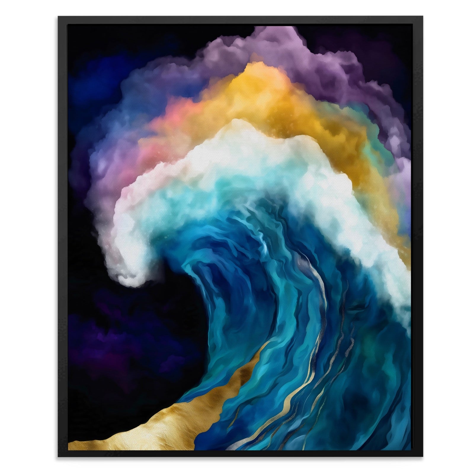 Curling Wave Barrel - Luxury Wall Art