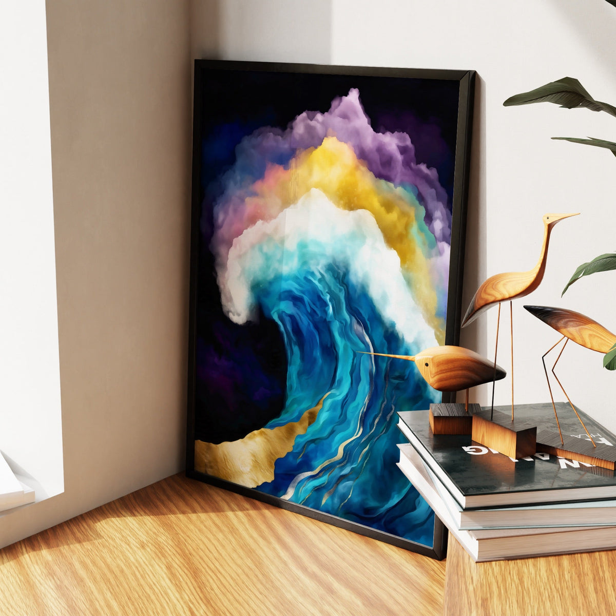 Curling Wave Barrel - Luxury Wall Art