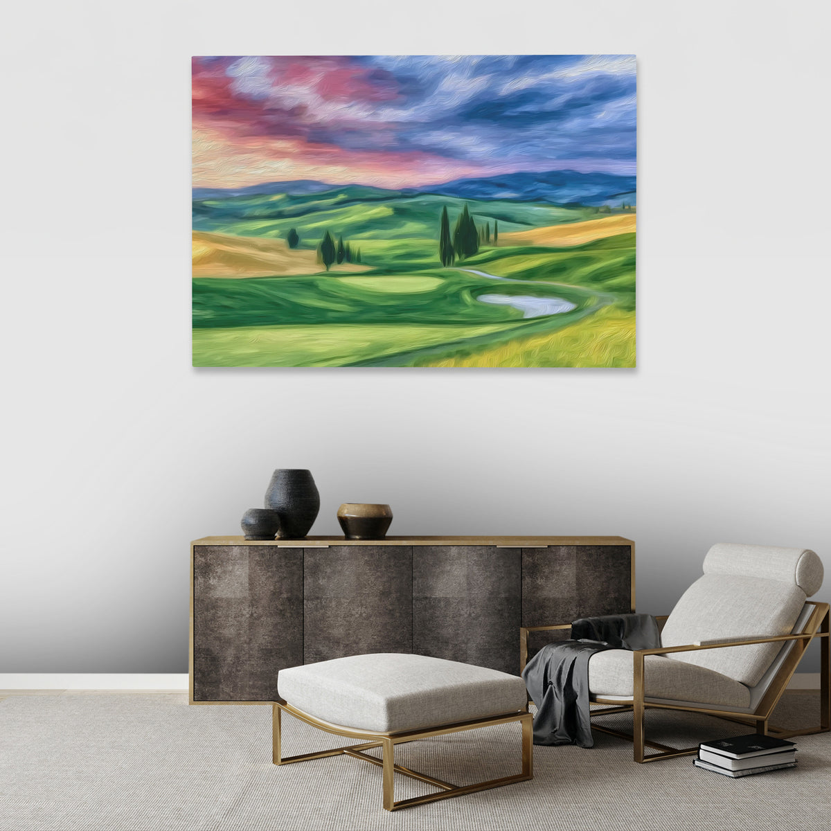 Cypress Dreams Unfold - Luxury Wall Art
