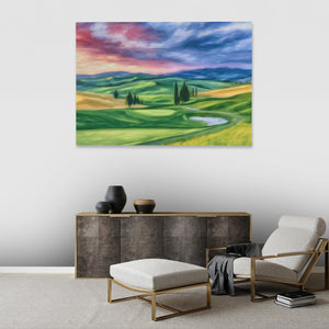 Cypress Dreams Unfold - Luxury Wall Art