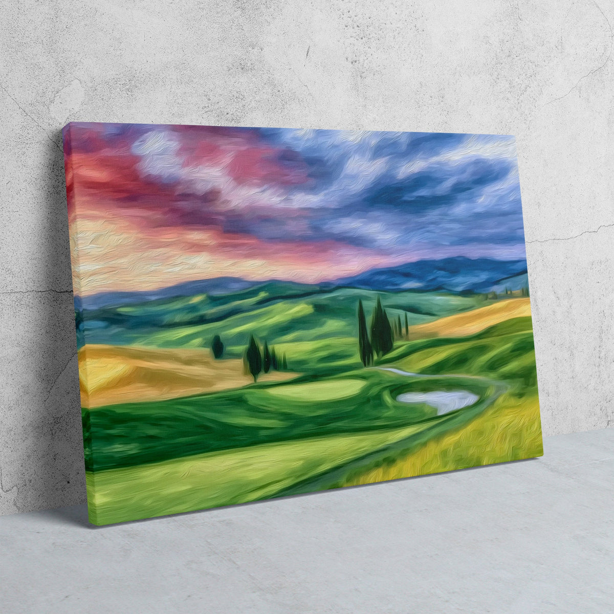 Cypress Dreams Unfold - Luxury Wall Art