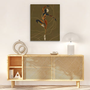 Dancer's Copper Leap - Luxury Wall Art