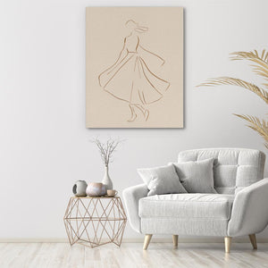 Dancing Figure - Luxury Wall Art