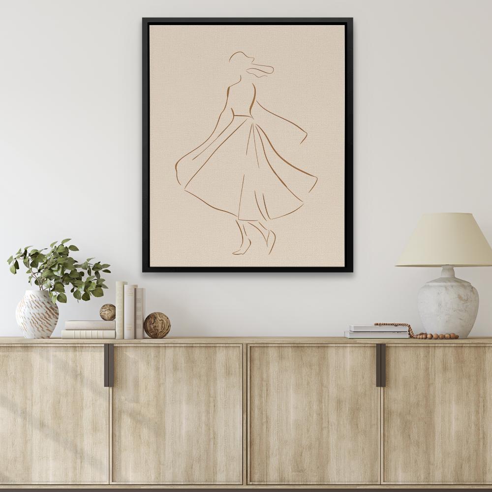 Dancing Figure - Luxury Wall Art