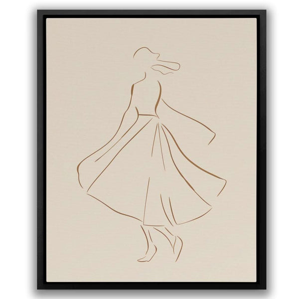 Dancing Figure in a room