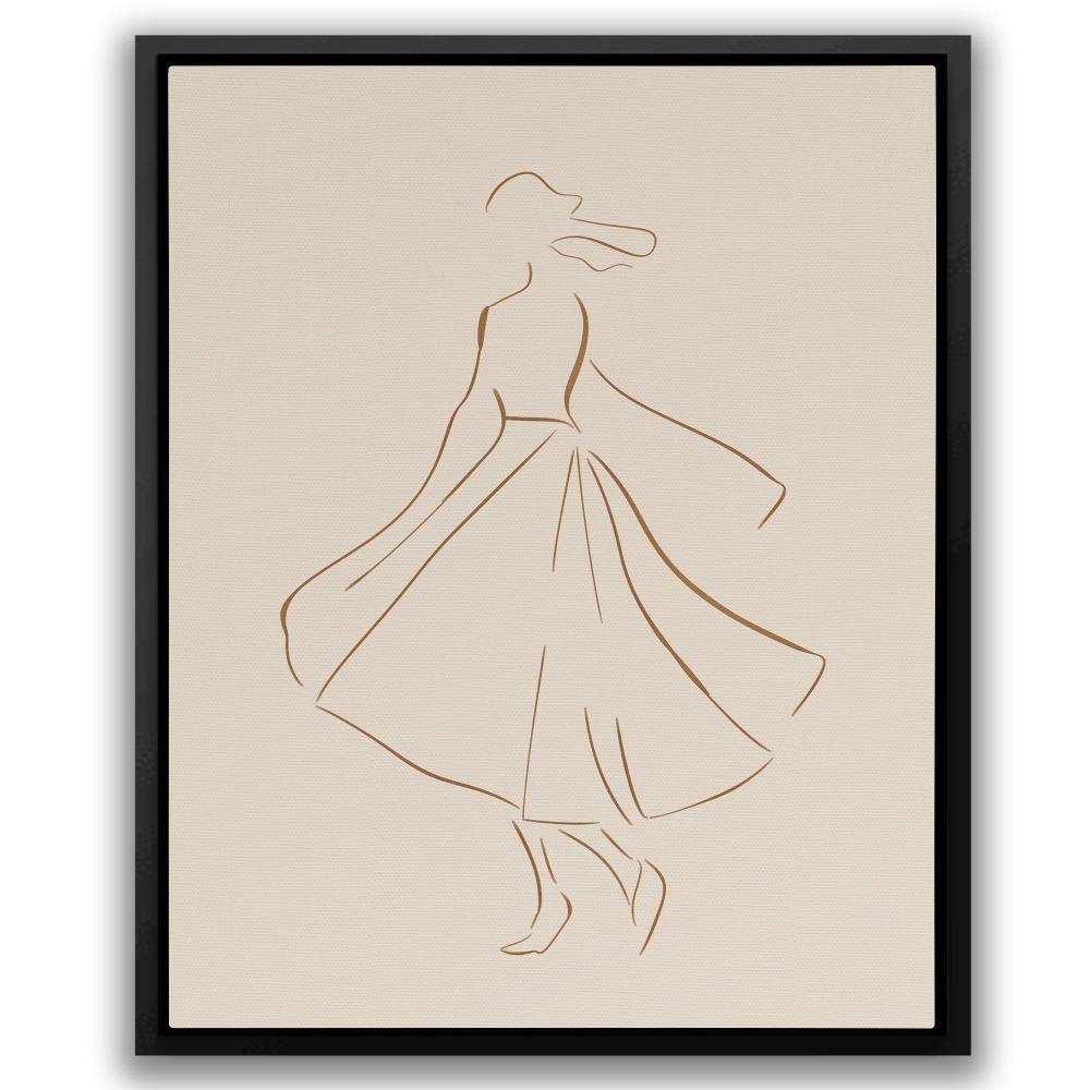 Dancing Figure - Luxury Wall Art