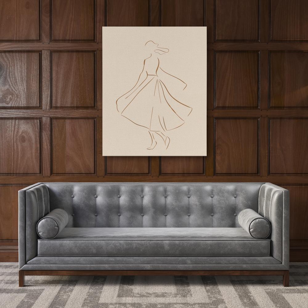 Dancing Figure - Luxury Wall Art