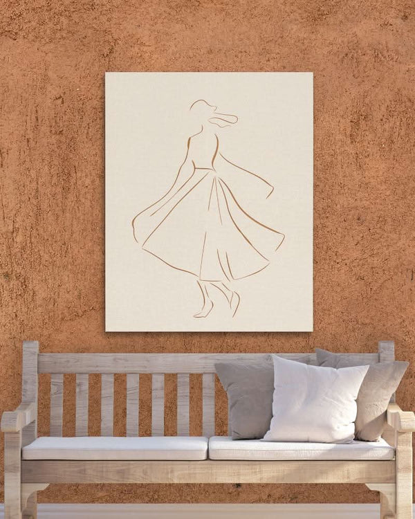 Dancing Figure in a room