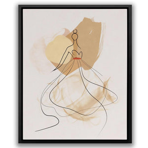 Dancing in Simplicity - Luxury Wall Art