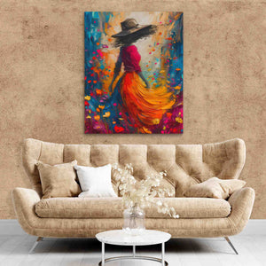 Dancing in the Garden - Luxury Wall Art