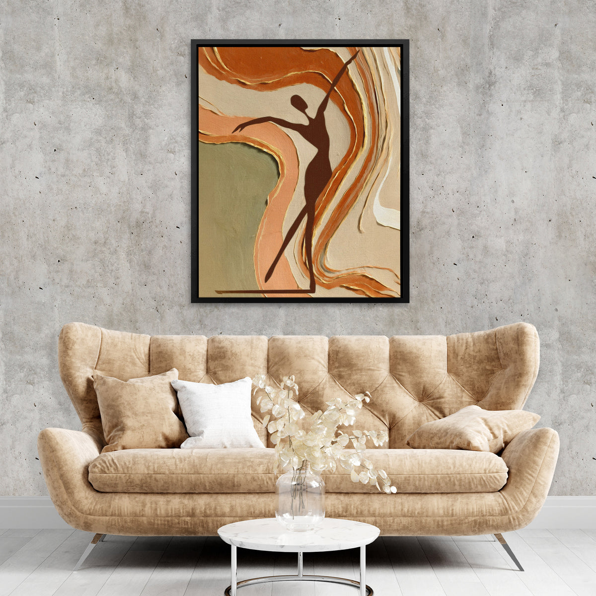 Dancing Through Amber - Dance Art