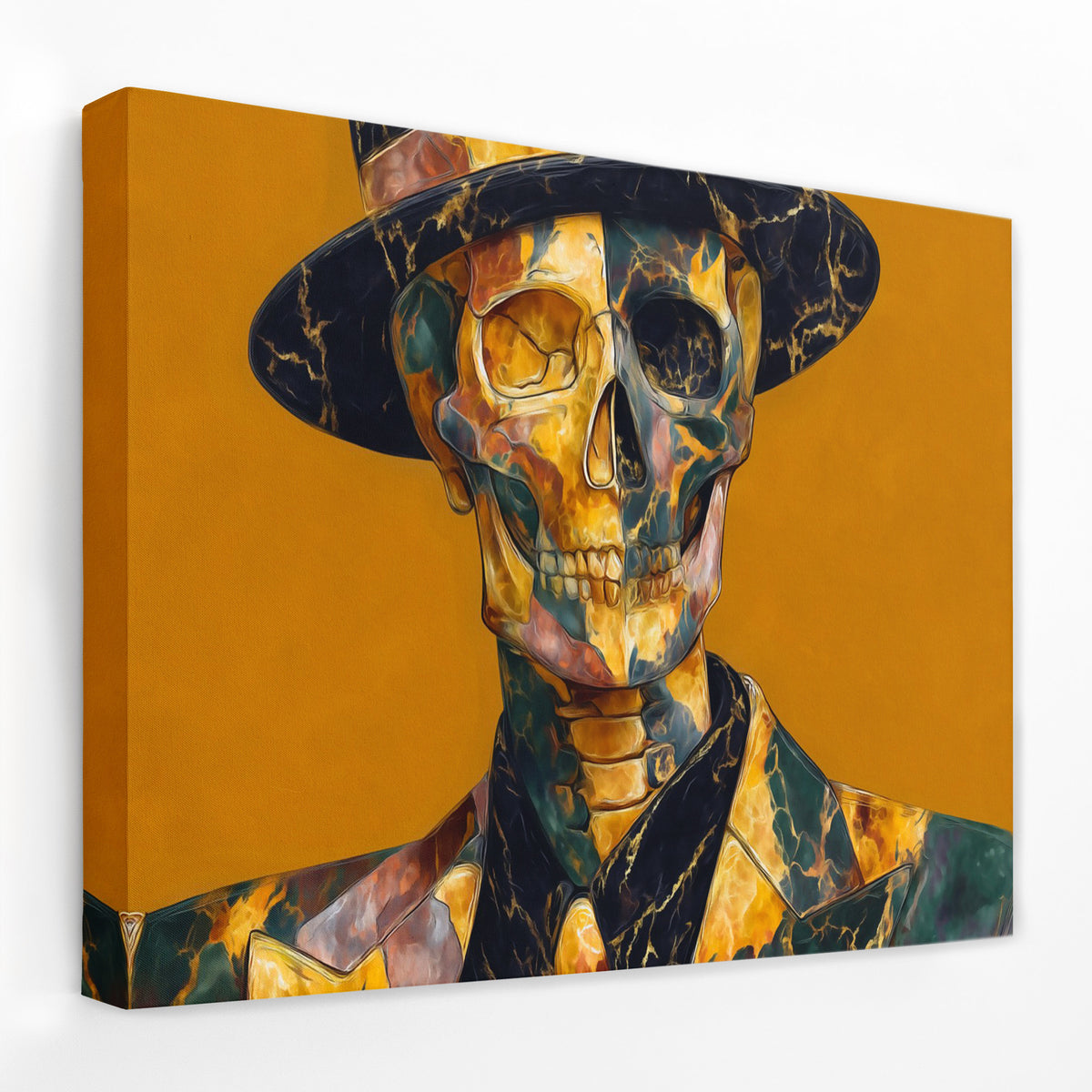 Dapper Death Portrait - Luxury Wall Art