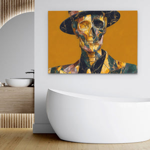 Dapper Death Portrait - Luxury Wall Art
