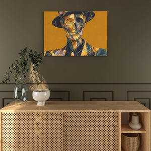 Dapper Death Portrait - Luxury Wall Art