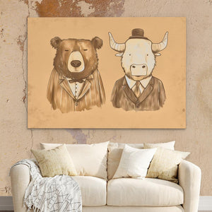 Dapper Traders - Luxury Wall Art