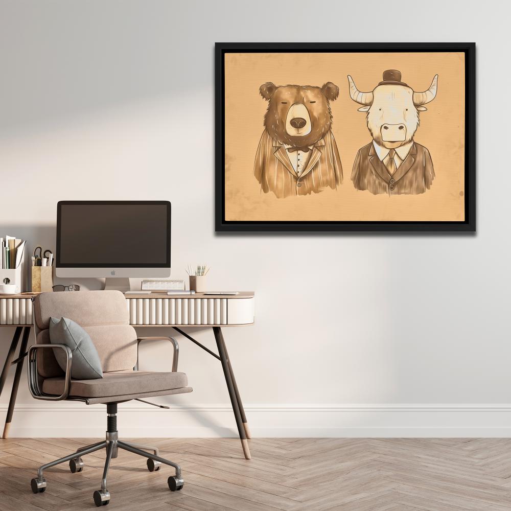 Dapper Traders - Luxury Wall Art