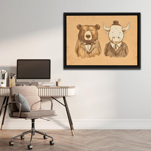 Dapper Traders - Luxury Wall Art