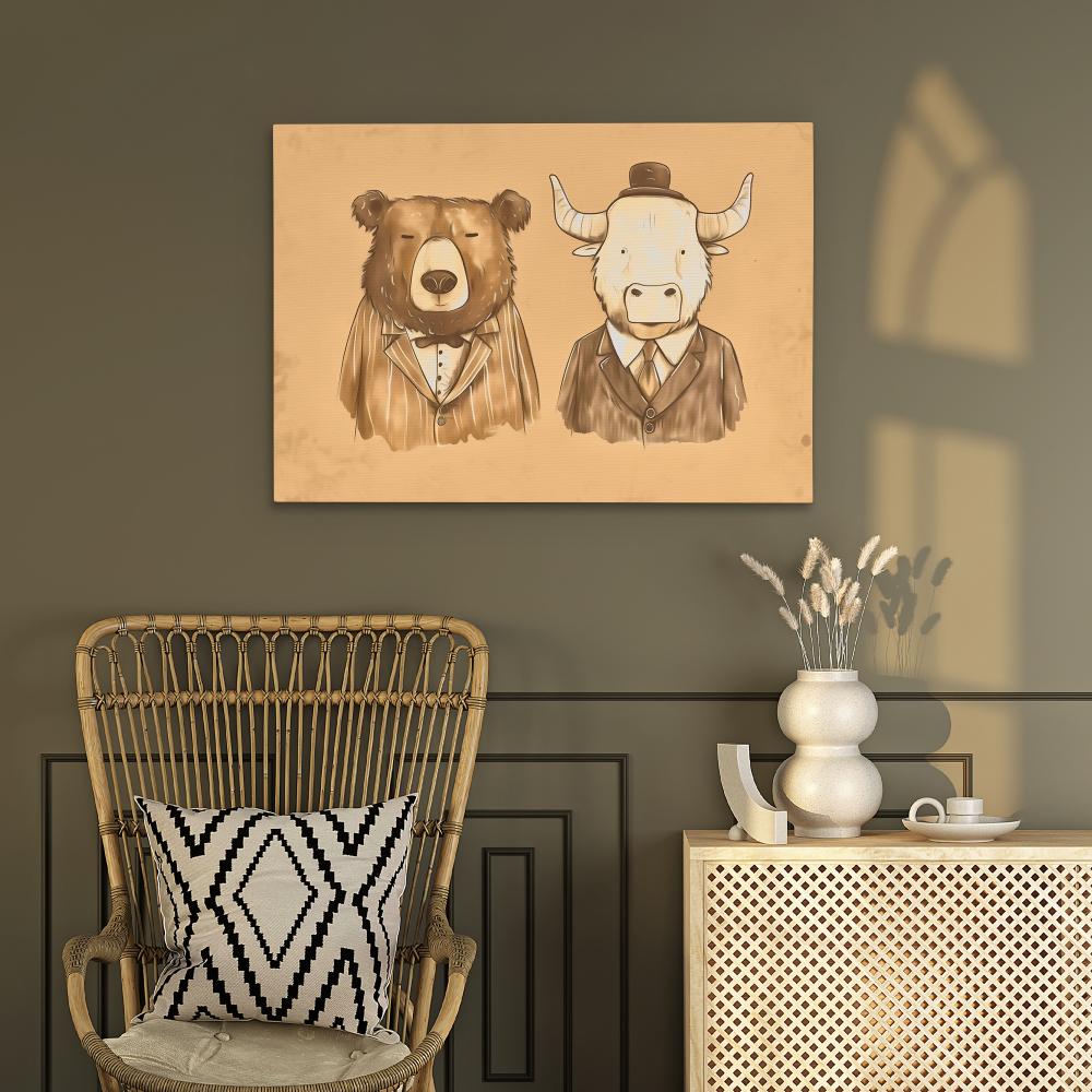Dapper Traders - Luxury Wall Art