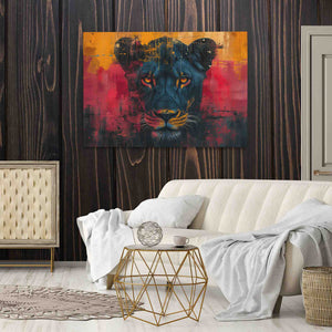 Daring Lioness - Luxury Wall Art