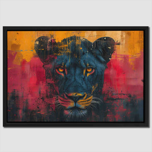 Daring Lioness - Luxury Wall Art