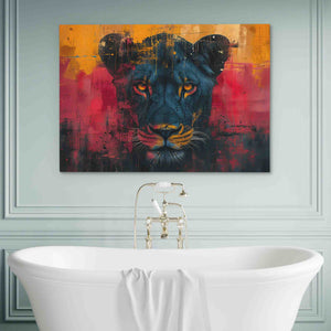 Daring Lioness - Luxury Wall Art