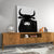 Dark Black Bull - Luxury Wall Art