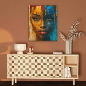 Dark Gold Queen - Luxury Wall Art