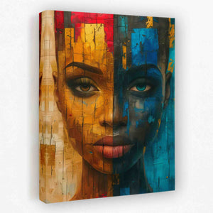 Dark Gold Queen - Luxury Wall Art