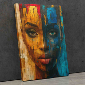 Dark Gold Queen - Luxury Wall Art