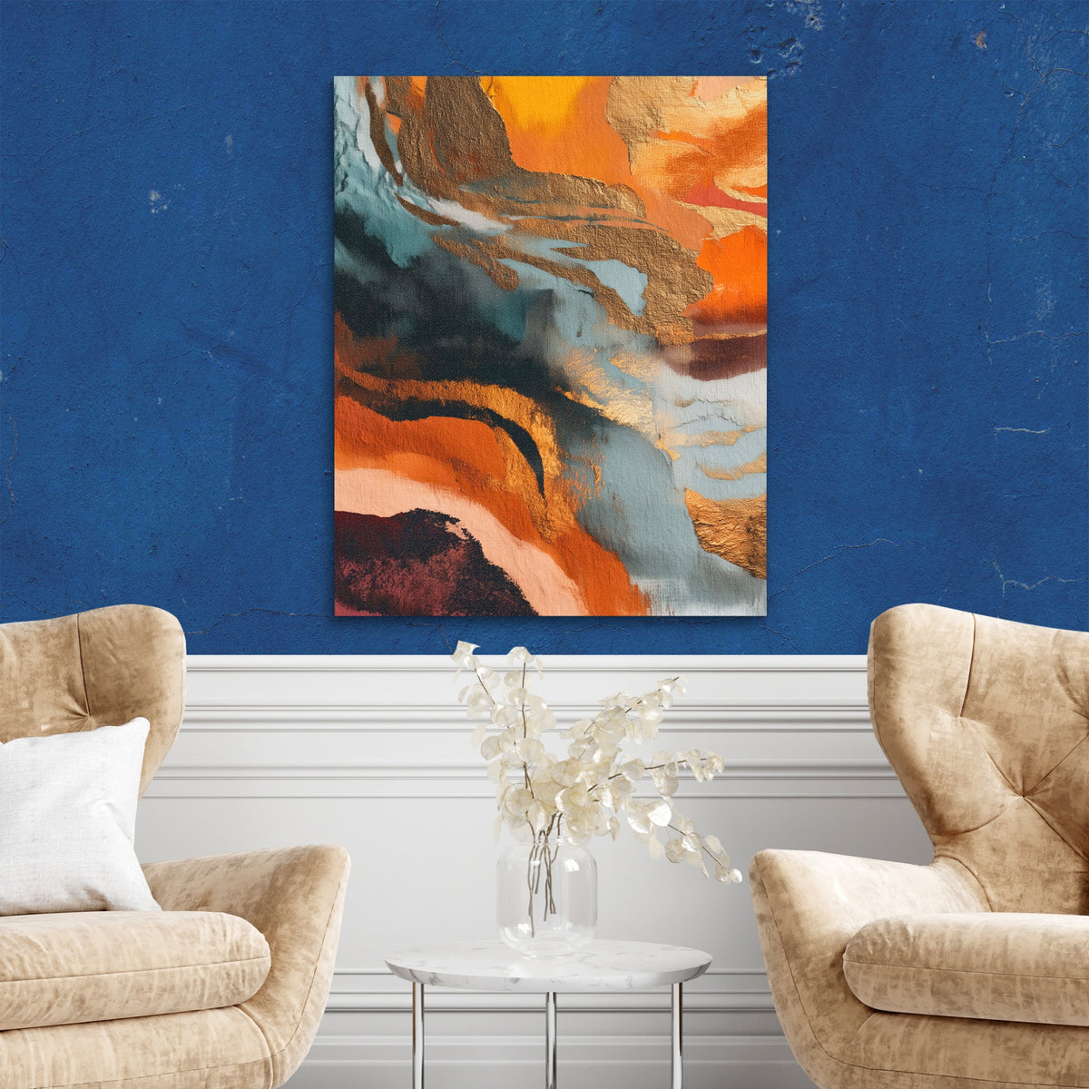 Dark Navy Tide — Dark Navy Tide Two Chairs Blue Walls2 294