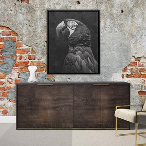 Dark Parrot - Luxury Wall Art