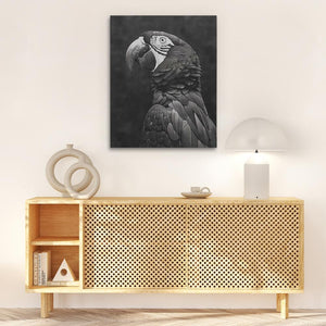 Dark Parrot - Luxury Wall Art