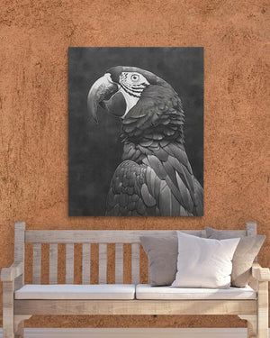 Dark Parrot - Luxury Wall Art