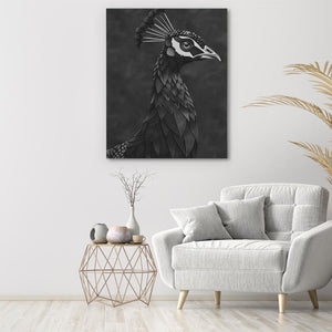 Dark Peacock - Luxury Wall Art