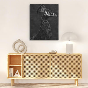 Dark Peacock - Luxury Wall Art