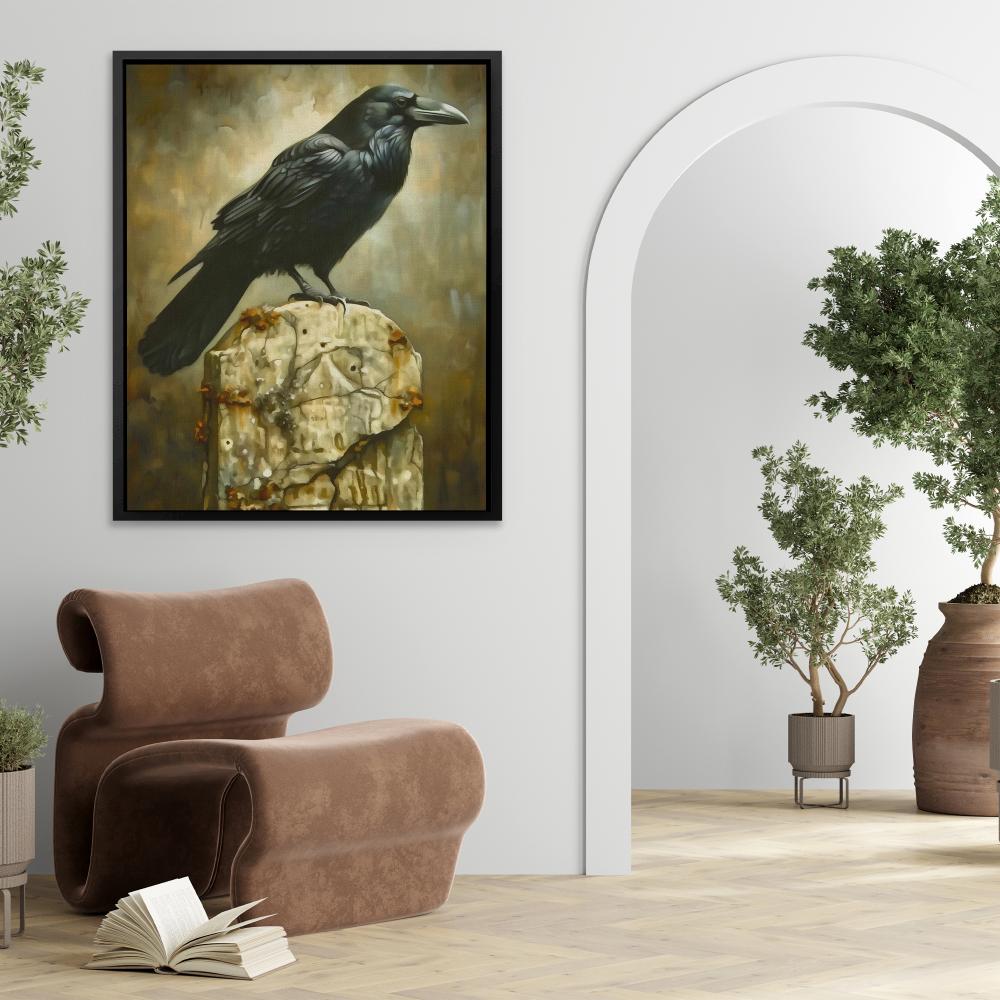 Dark Raven - Luxury Wall Art