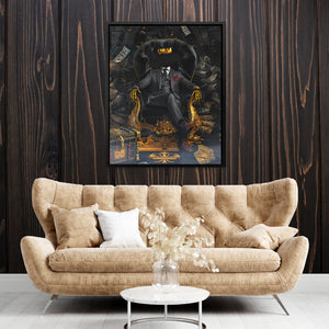 Dark Vault King - Luxury Wall Art