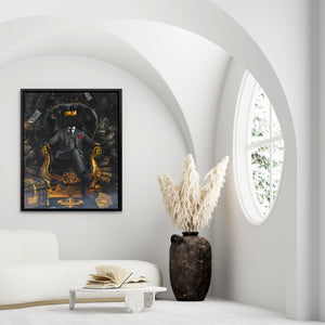 Dark Vault King - Luxury Wall Art