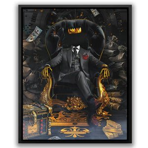 Dark Vault King - Luxury Wall Art