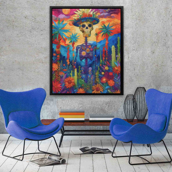 Day of the Dead in a room