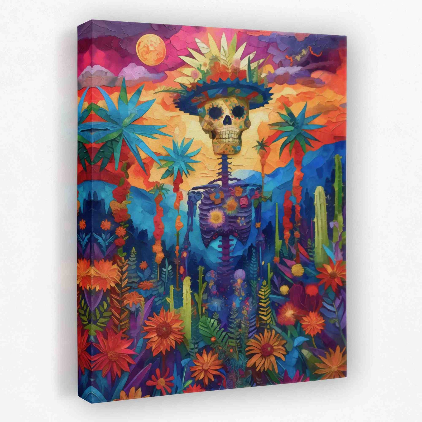 Day of the Dead - Brendan Canvas Wall Art