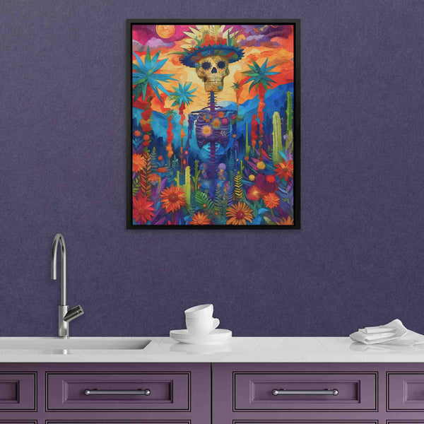 Day of the Dead in a room