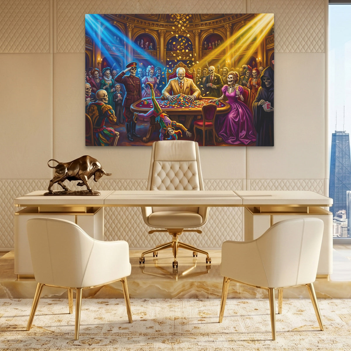 Dealer's Golden Hour — Dealer's Golden Hour Lux Gold Bull Land 100