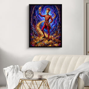 Death's Fortune — death's fortune sq luxury white room 1port framed black
